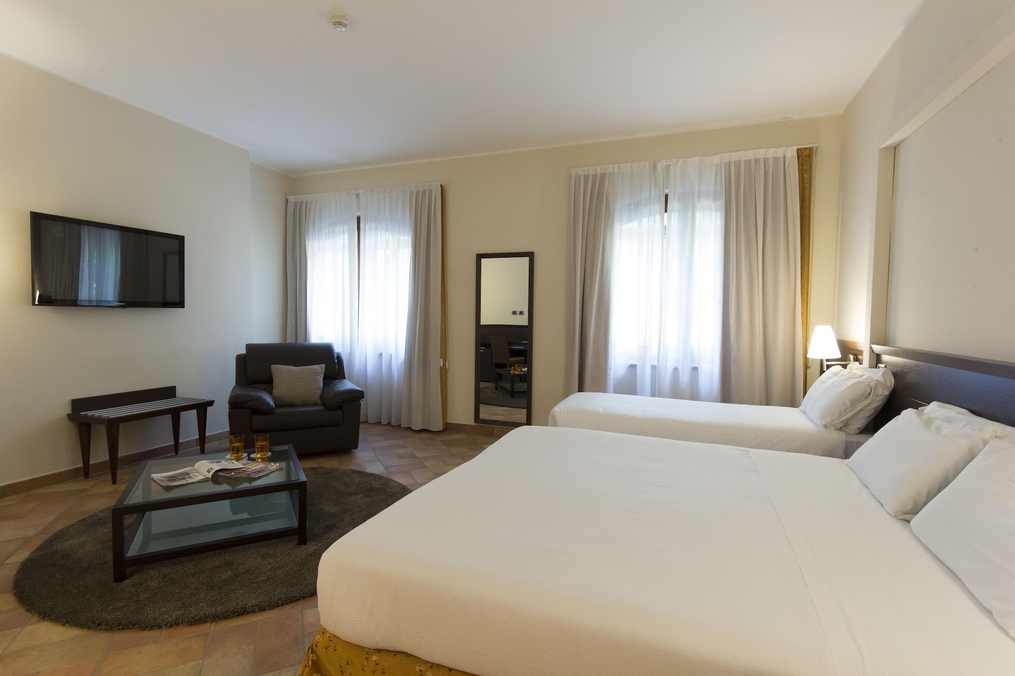 Country Hotel Castelbarco Vaprio d'Adda Luaran gambar